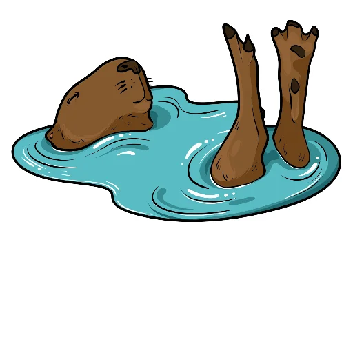 🤤 Стикер «Капи» для Telegram