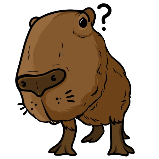🤨 Стикер «Капи» для Telegram