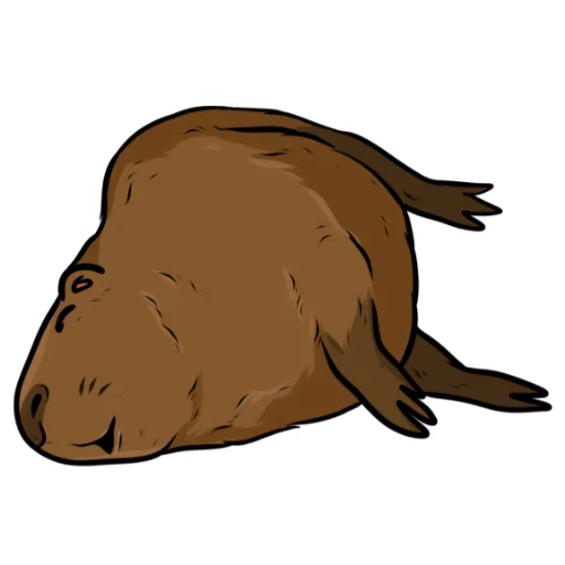 🙃 Стикер «Капи» для Telegram