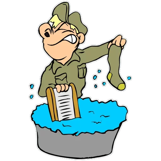 😷 Стикер «Military» для Telegram