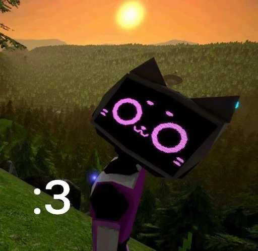 😙 Стикер «Voices of the void» для Telegram