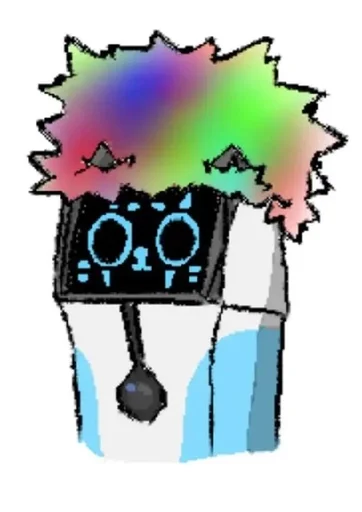 🤡 Стикер «Voices of the void» для Telegram