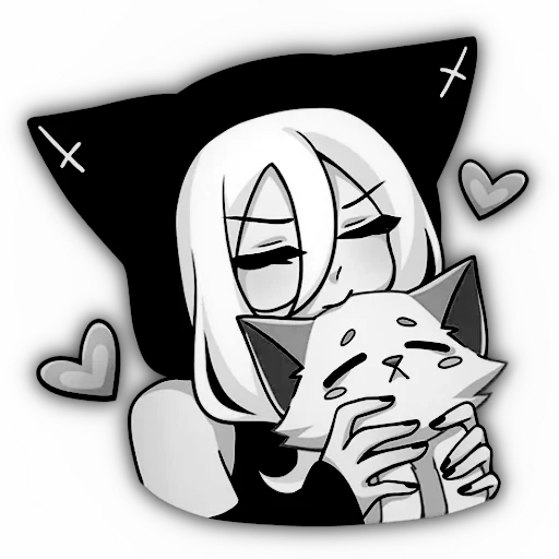 🥛 Стикер «𝙝𝙚𝙡𝙥𝙡𝙚𝙨𝙨.» для Telegram