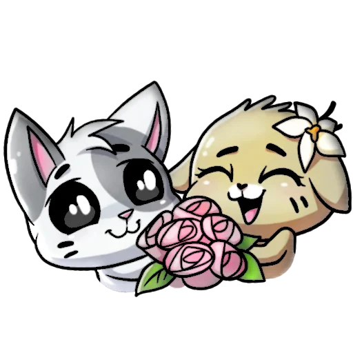 😻 Стикер «𝙝𝙚𝙡𝙥𝙡𝙚𝙨𝙨.» для Telegram