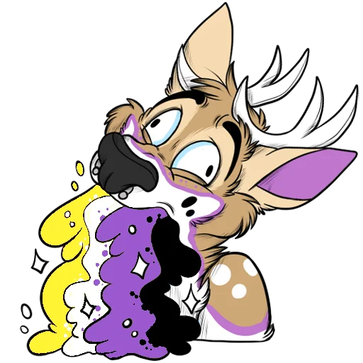💜 Стикер «Void» для Telegram