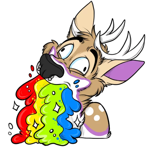 🌈 Стикер «Void» для Telegram