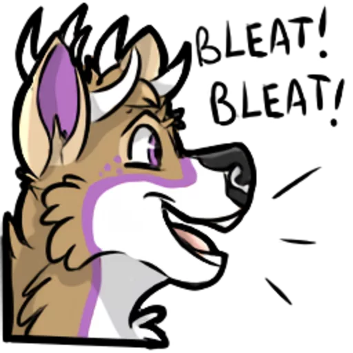🦌 Стикер «Void» для Telegram