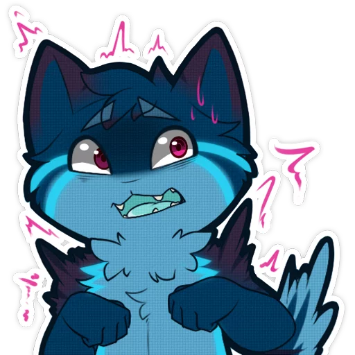 😱 Стикер «VoidShark» для Telegram