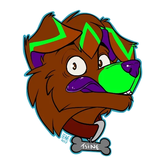 😌 Стикер «Wolfhounds» для Telegram