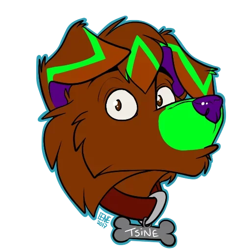 😚 Стикер «Wolfhounds» для Telegram