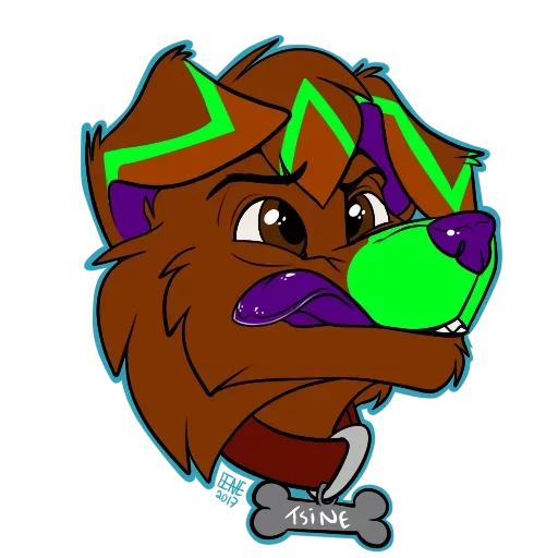 😋 Стикер «Wolfhounds» для Telegram
