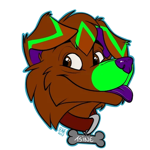 😙 Стикер «Wolfhounds» для Telegram
