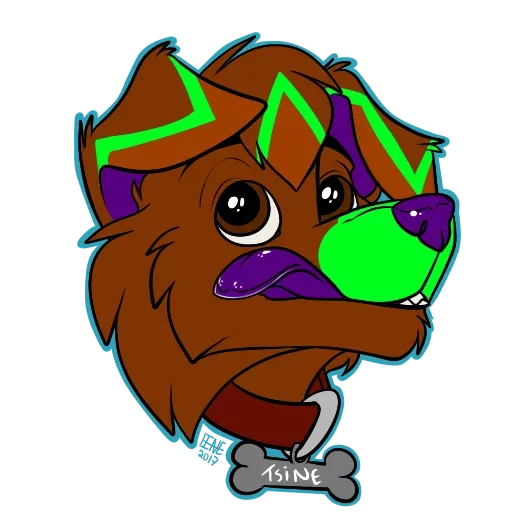 😏 Стикер «Wolfhounds» для Telegram