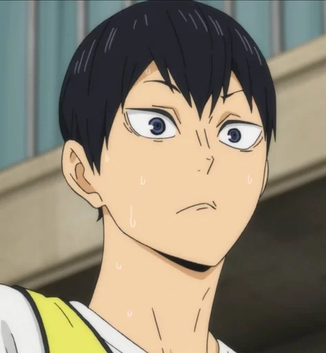 😶 Стикер «Haikyu» для Telegram