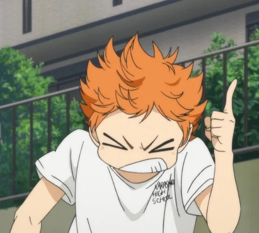 😁 Стикер «Haikyu» для Telegram