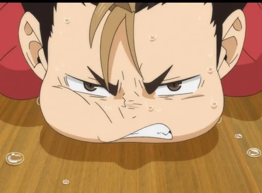 😰 Стикер «Haikyu» для Telegram