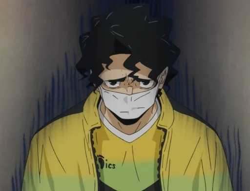 🤢 Стикер «Haikyu» для Telegram