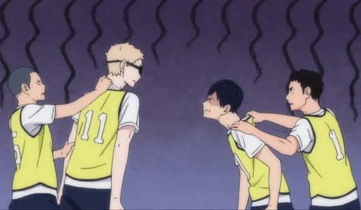 😡 Стикер «Haikyu» для Telegram
