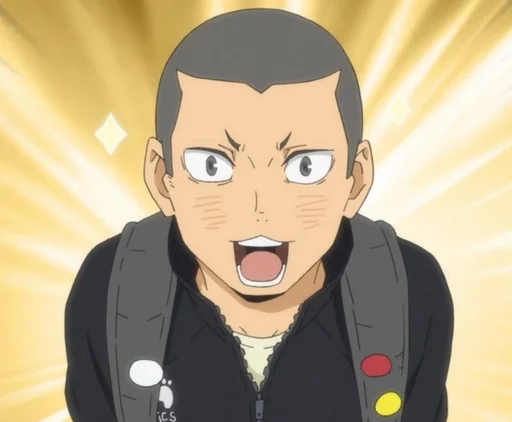 😊 Стикер «Haikyu» для Telegram