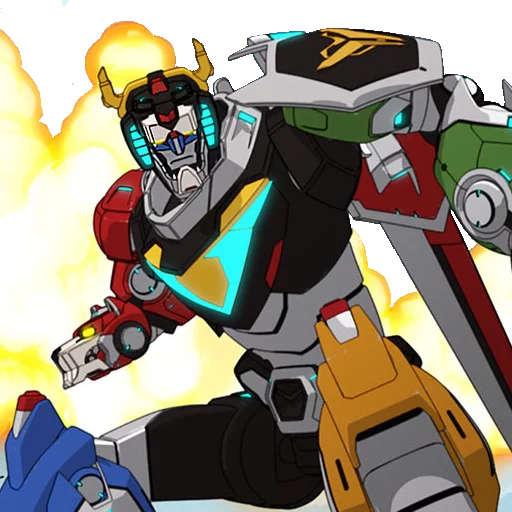 Стикерпак voltron для Telegram — скачать