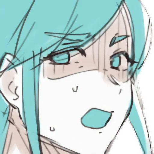 😰 Стикер «Houseki No Kuni» для Telegram