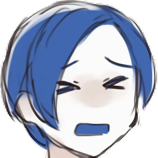 😖 Стикер «Houseki No Kuni» для Telegram