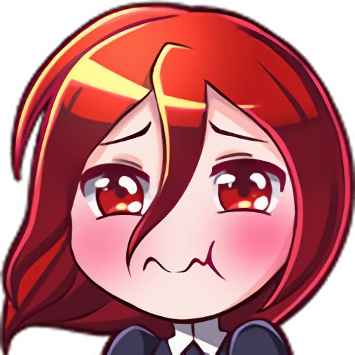 😢 Стикер «Houseki No Kuni» для Telegram