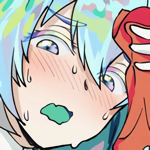 😰 Стикер «Houseki No Kuni» для Telegram
