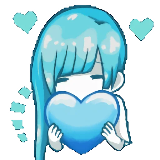 💙 Стикер «Houseki No Kuni» для Telegram