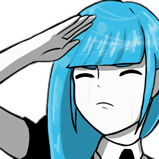 🤚 Стикер «Houseki No Kuni» для Telegram