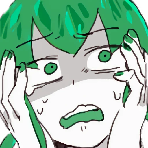 😖 Стикер «Houseki No Kuni» для Telegram