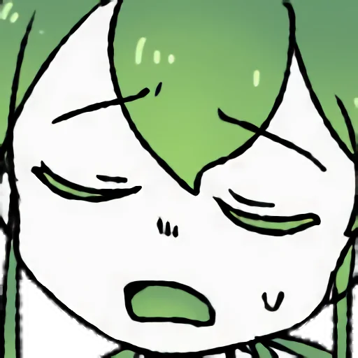😔 Стикер «Houseki No Kuni» для Telegram