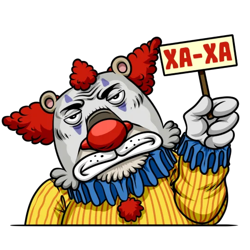 🤡 Стикер «Вомбат» для Telegram