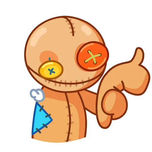 👍 Стикер «Voodoo» для Telegram