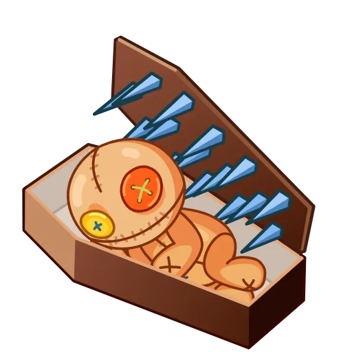 😴 Стикер «Voodoo» для Telegram