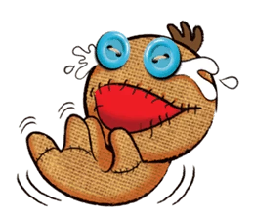 😈 Стикер «Voodoo Doll» для Telegram