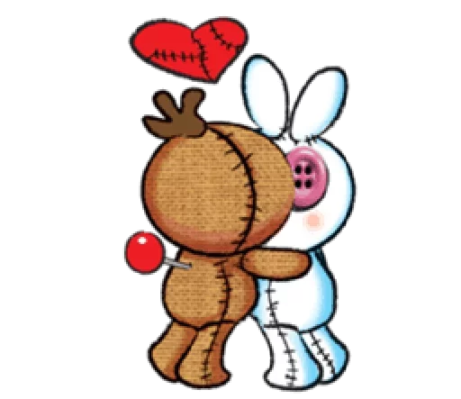 😈 Стикер «Voodoo Doll» для Telegram