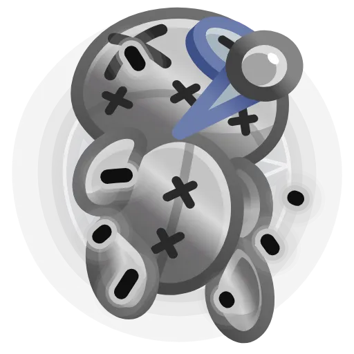 💎 Стикер «Voodoo Doll» для Telegram