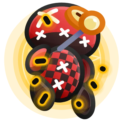 💎 Стикер «Voodoo Doll» для Telegram