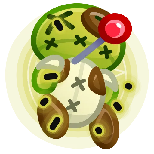 💎 Стикер «Voodoo Doll» для Telegram