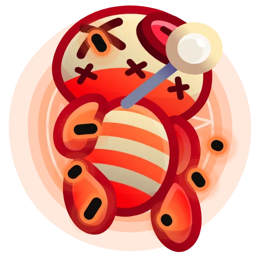 💎 Стикер «Voodoo Doll» для Telegram