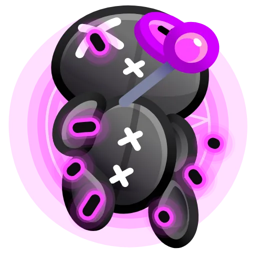 💎 Стикер «Voodoo Doll» для Telegram