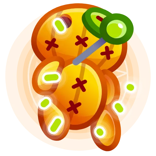 💎 Стикер «Voodoo Doll» для Telegram