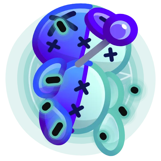 💎 Стикер «Voodoo Doll» для Telegram