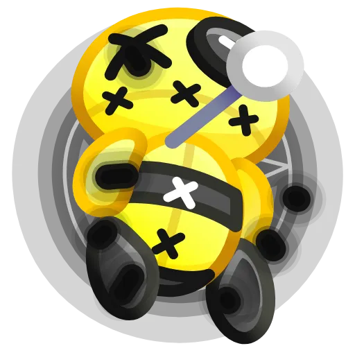 💎 Стикер «Voodoo Doll» для Telegram