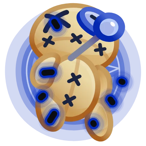 💎 Эмодзи «Voodoo Doll» для Telegram