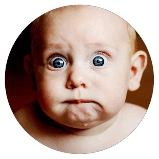 ☹ Стикер «детки» для Telegram