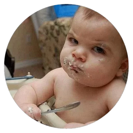 😡 Стикер «детки» для Telegram