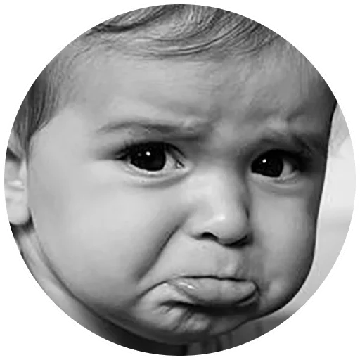 ☹ Стикер «детки» для Telegram