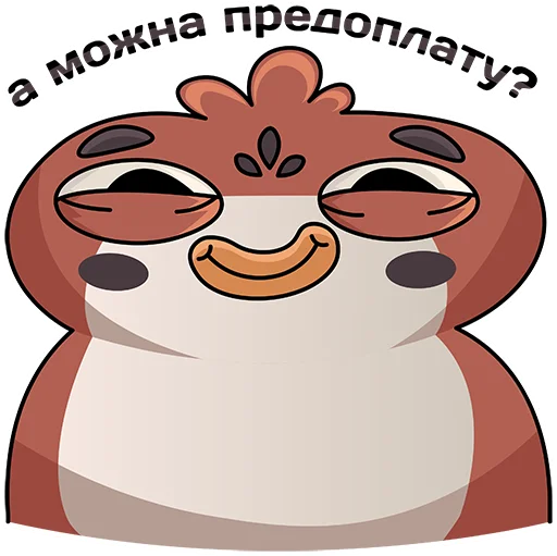 💸 Стикер «Воробыч» для Telegram